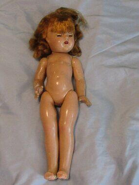 Antique 1930s/40s Composition 15" MME ALEXANDER PRINCESS ELIZABETH DOLL Needs Dr
